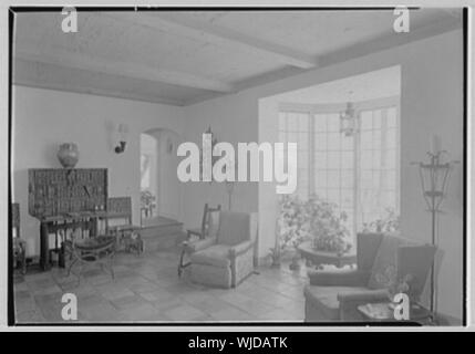 Harvey Ladew, residence in Gulf Stream, Florida. Stock Photo