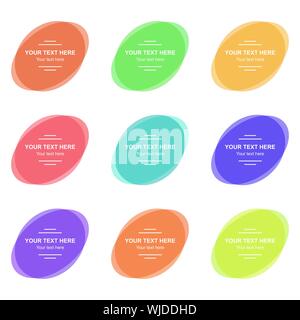 Set of Vector Colorful Banners Stock Vector