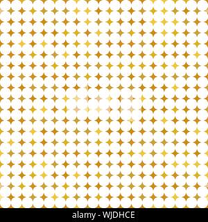 Seamless Modern Vector Pattern With Stars Stock Vector