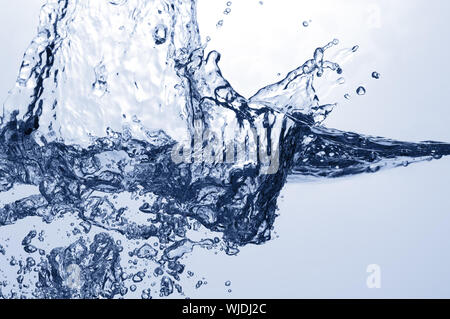 Crisp clear water photographed high speed. Stock Photo