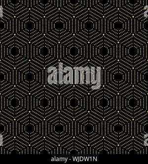 Modern Vector Seamless Dotted Pattern Stock Vector