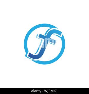 F logo and symbols template vector icons Stock Vector