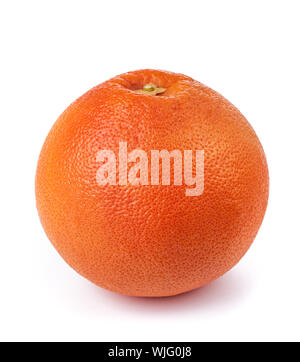 Grapefruit (Citrus paradisi) fruit isolated on white background Stock Photo