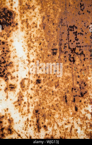 Full Frame of Rusty Material Stock Photo