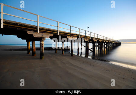 Urangan Pier Hervey Bay Queensland Australia Stock Photo