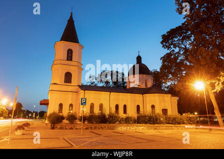 Sacred Heart of Jesus Church in Suwalki. Suwalki, Podlasie, Poland. Stock Photo