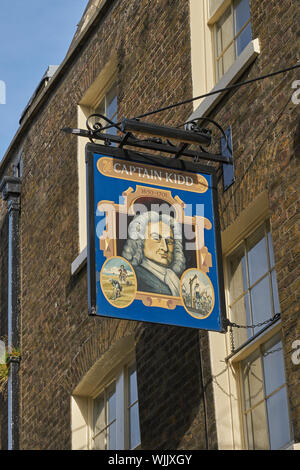 captain kidd pub wapping Stock Photo