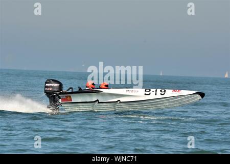 Offshore Power Boat Races Stock Photo