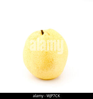 chinese pear isolated on white background Stock Photo