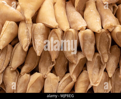 Name Amulet dessert. Taken in front of the bench. It belongs to Gaziantep region. Stock Photo
