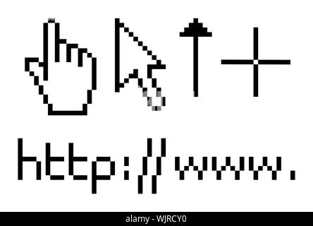 An image of some nice standard pointers Stock Photo