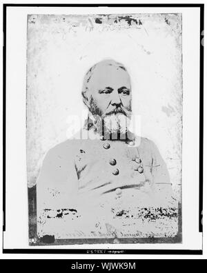Hugh W. Mercer, of Georgia, Brigadier General, C.S.A., half-length portrait, facing right Stock Photo