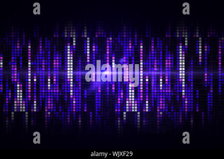 Cool pixel background in purple Stock Photo