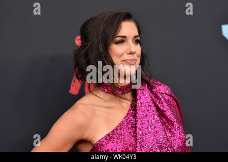 Alex Morgan attends the 2019 MTV Video Music Awards at Prudential Center on August 26, 2019 in Newark, New Jersey. Stock Photo