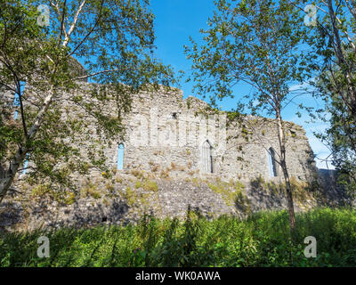 Athenry Castle is a tower house and National Monument located in Athenry, in County Galway, Ireland. The original keep was constructed 1235/40. Stock Photo