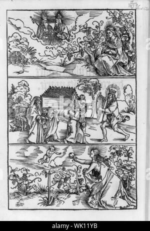 Incunabula illustrations, 1505 Stock Photo