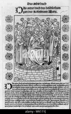 Incunabula illustrations, 1505 Stock Photo