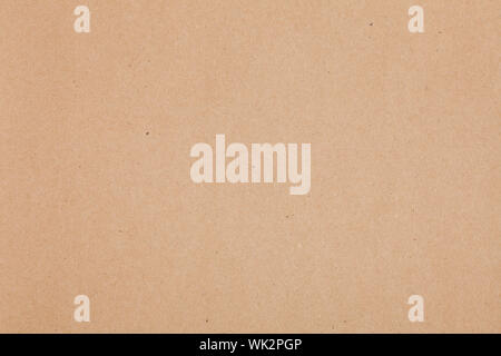 Sheet of cardboard made from recycled paper with texture and details Stock Photo