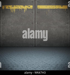 An image of a nice steel floor for your content Stock Photo