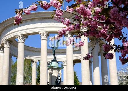 Welsh National War Memorial Alexandra Gardens Cathays Park Cardiff Wales Stock Photo