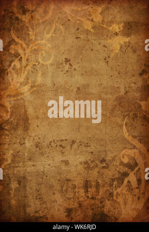 vintage parchment background with space for your text Stock Photo