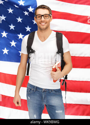 travelling student Stock Photo