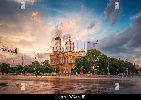 The Cathedral of the Assumption in Varna Stock Photo