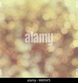 Abstract background with bokeh defocused lights, retro style Stock Photo