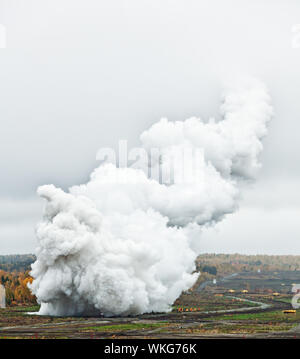 Russian heavy multiple rocket launcher RSZO  'Smerch' Stock Photo