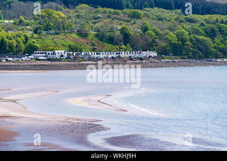 Applecross on the North Coast 500 tourist motoring route in northern Scotland, UK Stock Photo