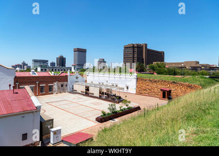 Courtyard of the Old Fort, Constitution Hill, Johannesburg, South Africa Stock Photo