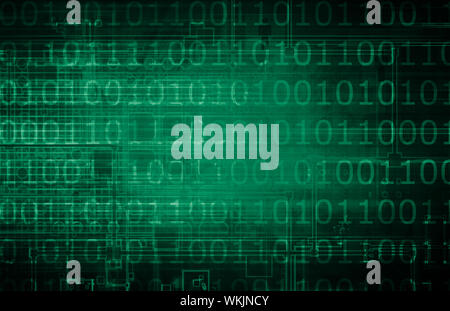 Data Stream Traffic Concept on the Internet Stock Photo