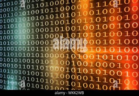 Virtual Data Stock Photo