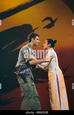 Miss Saigon stage production, Theatre Royal Drury Lane, London, UK. Circa 1989 Stock Photo
