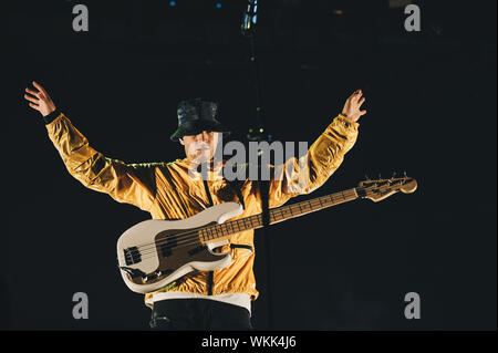 Milan Italy 31 August 2019 Twenty One Pilots live at  Milano Rocks © Giulia Manfieri / Alamy Stock Photo