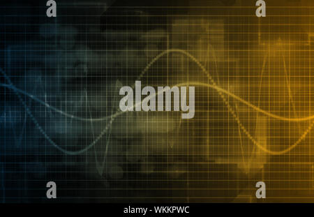 Medical Background and a Reporting Science System Stock Photo - Alamy
