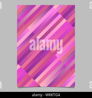 Geometrical modern diagonal rectangle poster design set - abstract ...