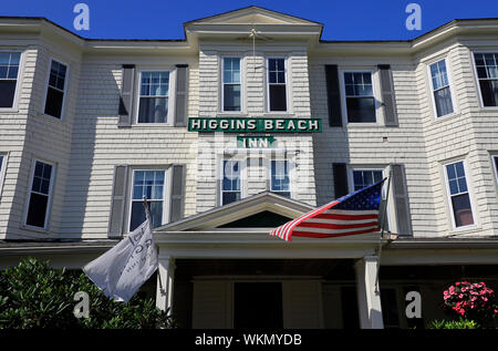 Higgins Beach Inn.Higgins Beach.Scarborough.Maine.USA Stock Photo