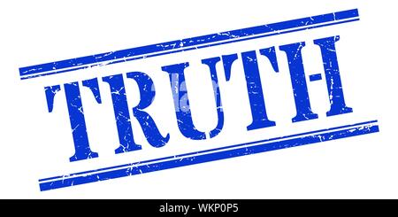 truth stamp. truth square grunge sign. truth Stock Vector