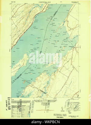 New York NY Chippewa Bay 122977 1948 24000 Restoration Stock Photo