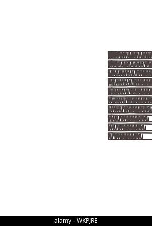 Loading Bar Increments of 5 Stock Vector
