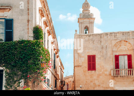 The Silent City Mdina, Malta Stock Photo