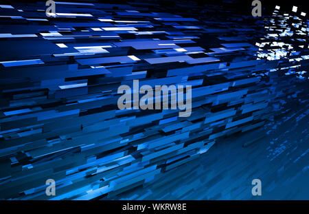 File Transfer Moving Data Over the Internet Stock Photo