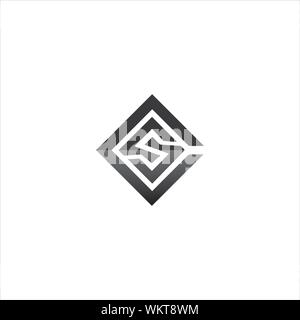 CS and SC creative initial based letter icon logo vector designs Stock Vector
