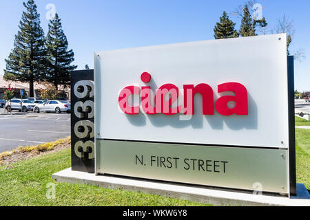The headquarters of the technology firm Ciena in Hanover, Maryland