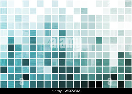 Blue Simplistic and Minimalist Abstract Block Background Stock Photo