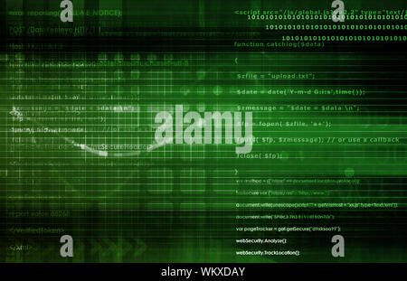Secure Technology and Protect Data Information Concept Stock Photo
