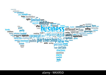 An image of nice Business text cloud Stock Photo