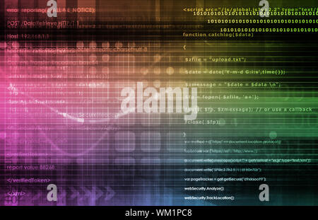 Digital Identity Management as New Technology Art Stock Photo