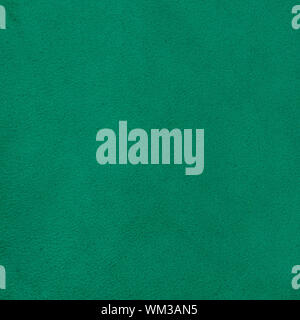 Closeup detail of green leather texture background. Stock Photo